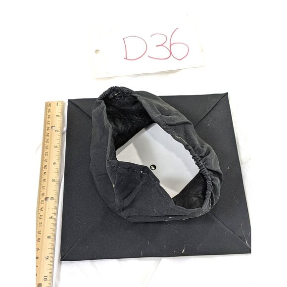 Graduation Cap With Elastic Headband & Button Top - Picture 2 of 2